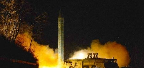 朝鲜再次发射导弹道指期货大跌100余点是真的吗