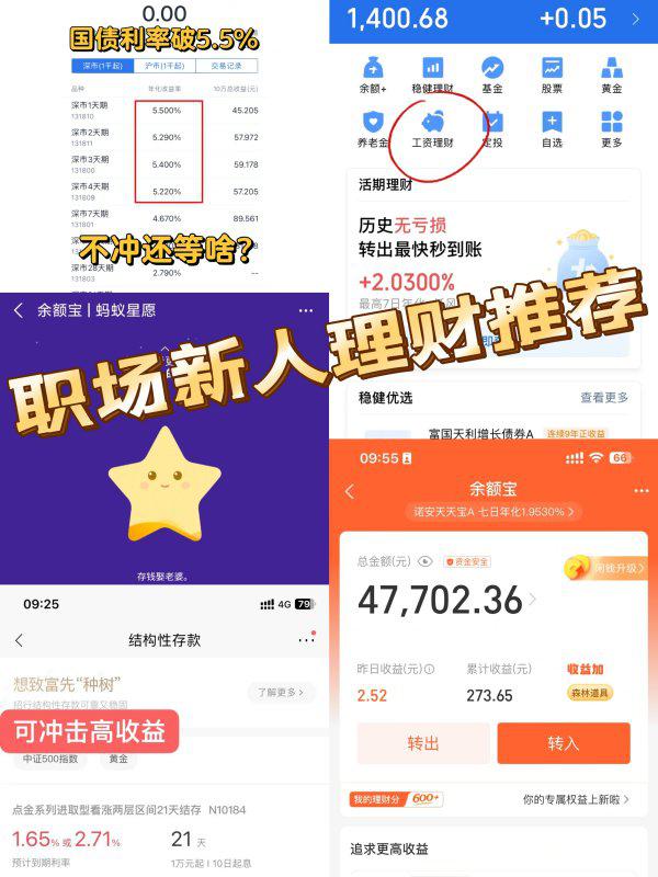 职场新人想要用每月攒下的工资做理财？有哪些方式可以选择？