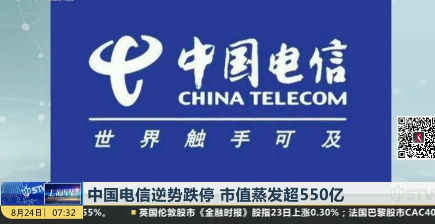 你如何看待中国电信市值蒸发超900亿这件事?