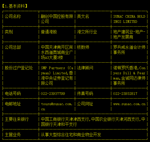 融创中国是上市公司吗？